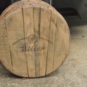 Weller Kentucky Bourbon Whiskey Barrel Head/Lid