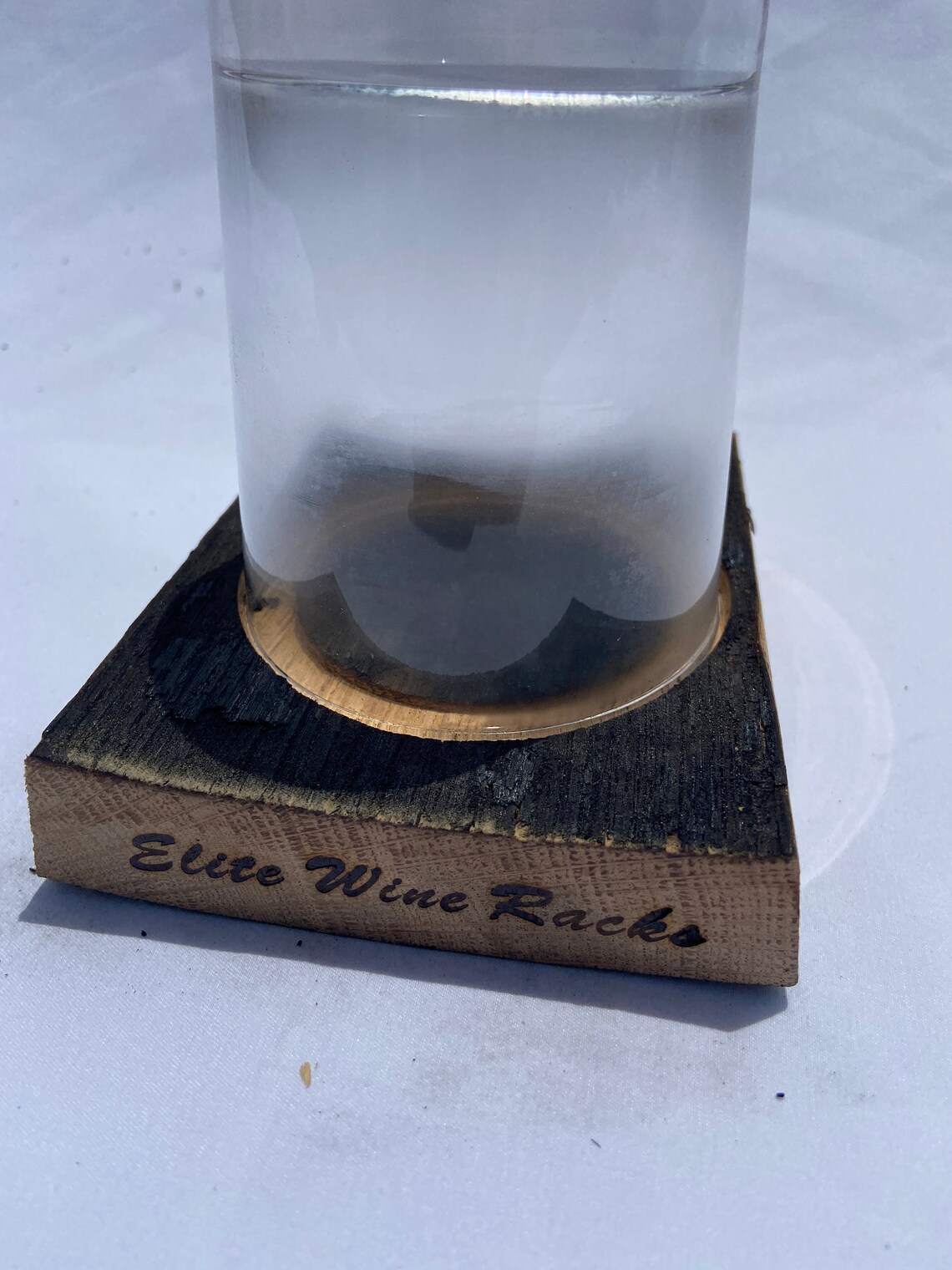 Whiskey Barrel Stave Oak Smoking Block With Barrel Chips for Etsy