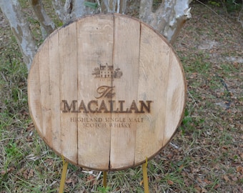 Macallan Scotch Whisky Barrel Head/Lid