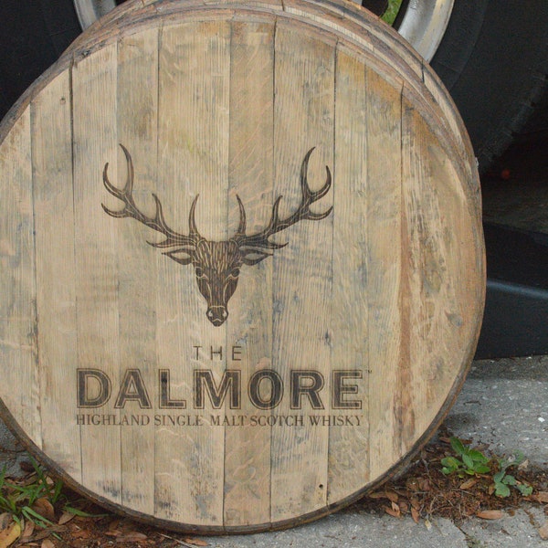 Dalmore Scotch Whisky Barrel Head/Lid