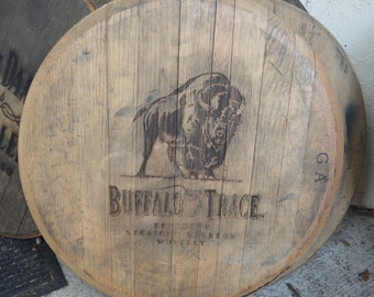 Buffalo Trace Bourbon Whiskey Barrel Head/Lid