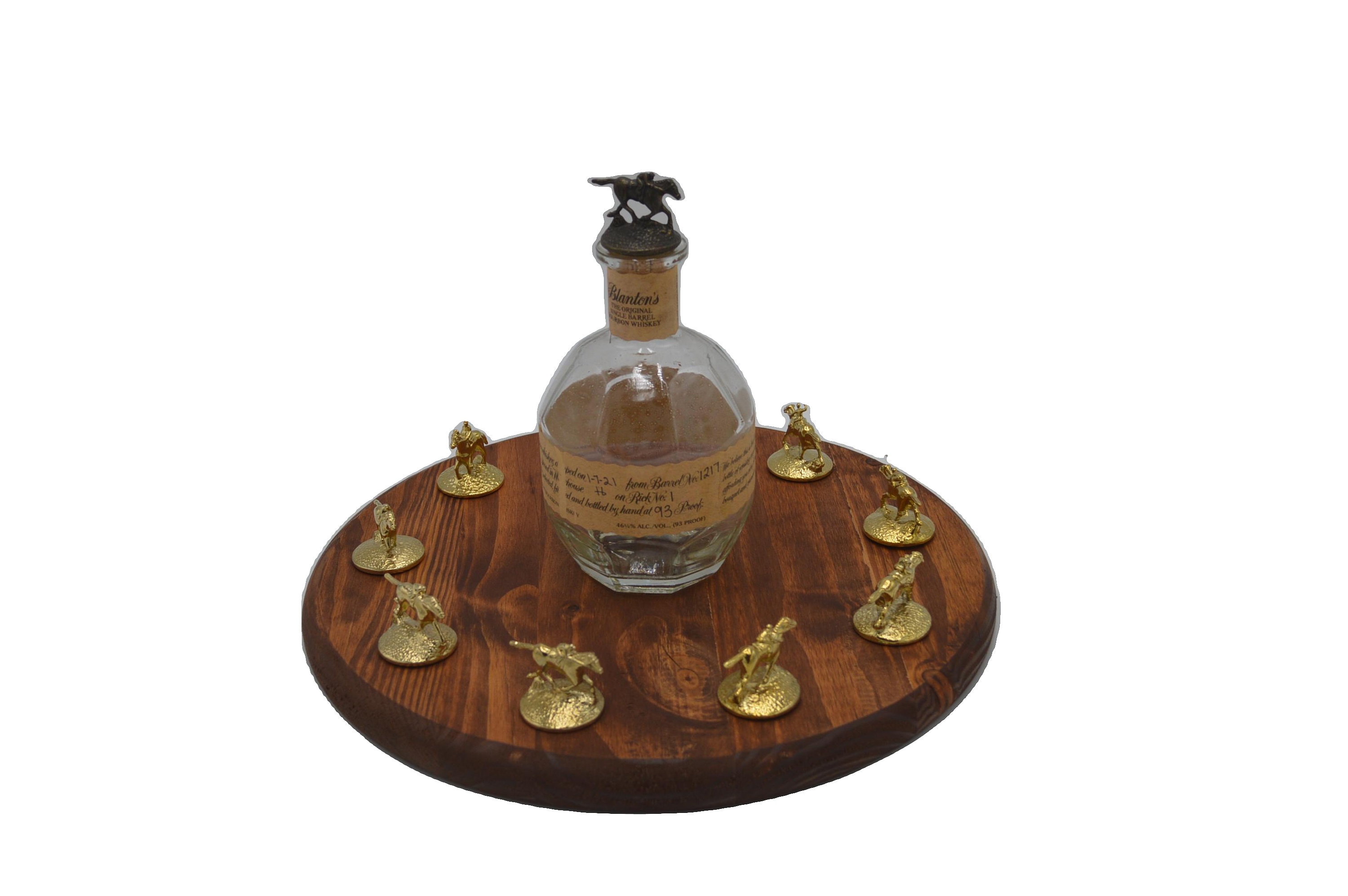 Blanton's Bourbon Round Lighted Cork Display, Blantons, Whiskey - Etsy