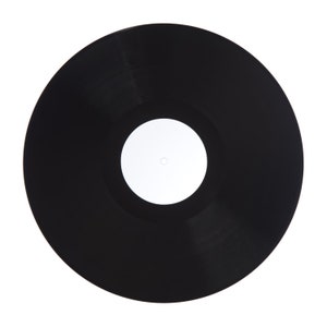 12&quot; Mixtape Vinyl Record, Black up to 22 minutes and 6 tracks per side,  Your Songs on a Custom Vinyl Record