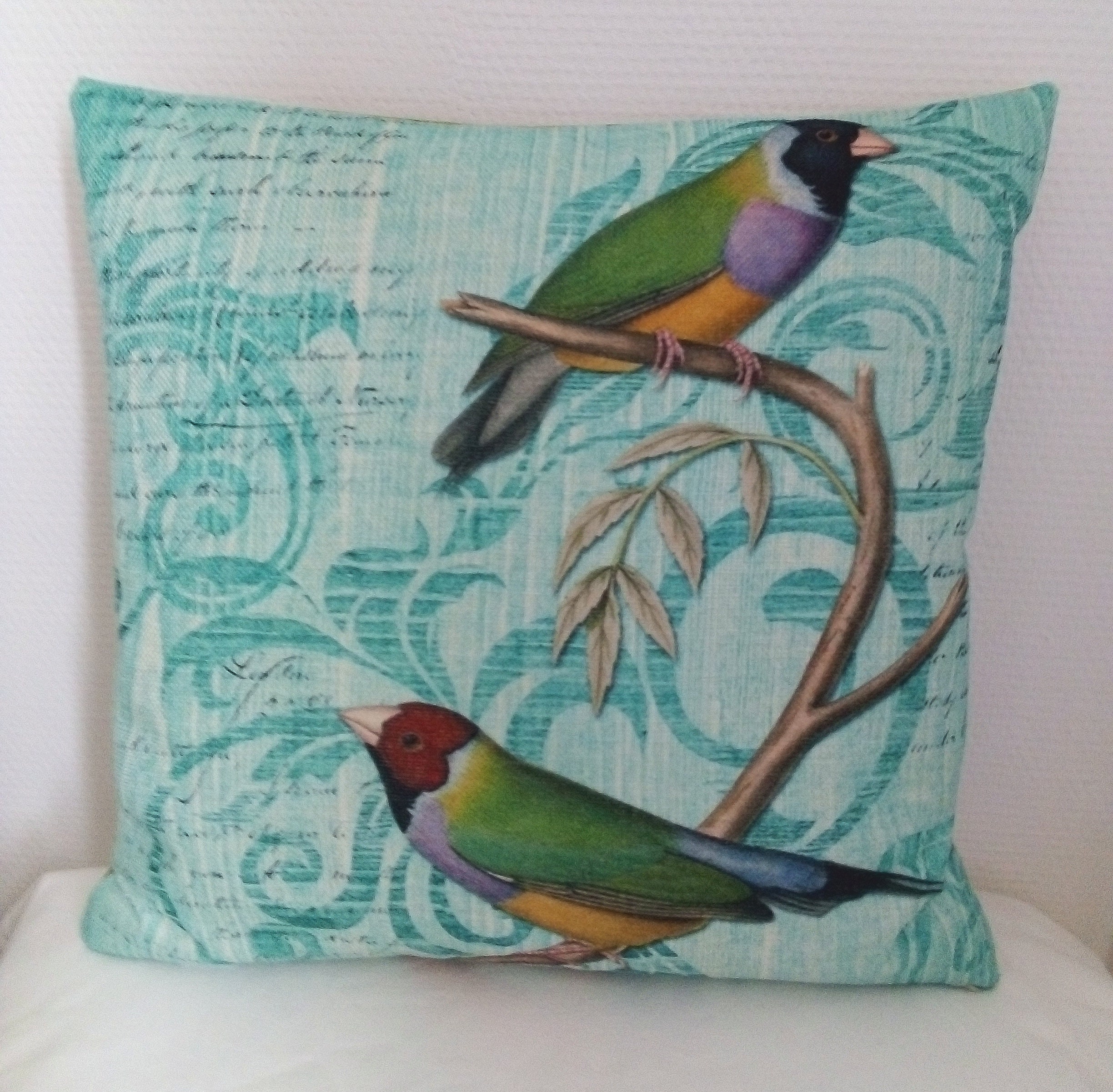 Coussin Les Oiseaux sur La Branche