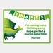 Dragon Thank You Card, Printable Party Thank You Card for Childrens ...