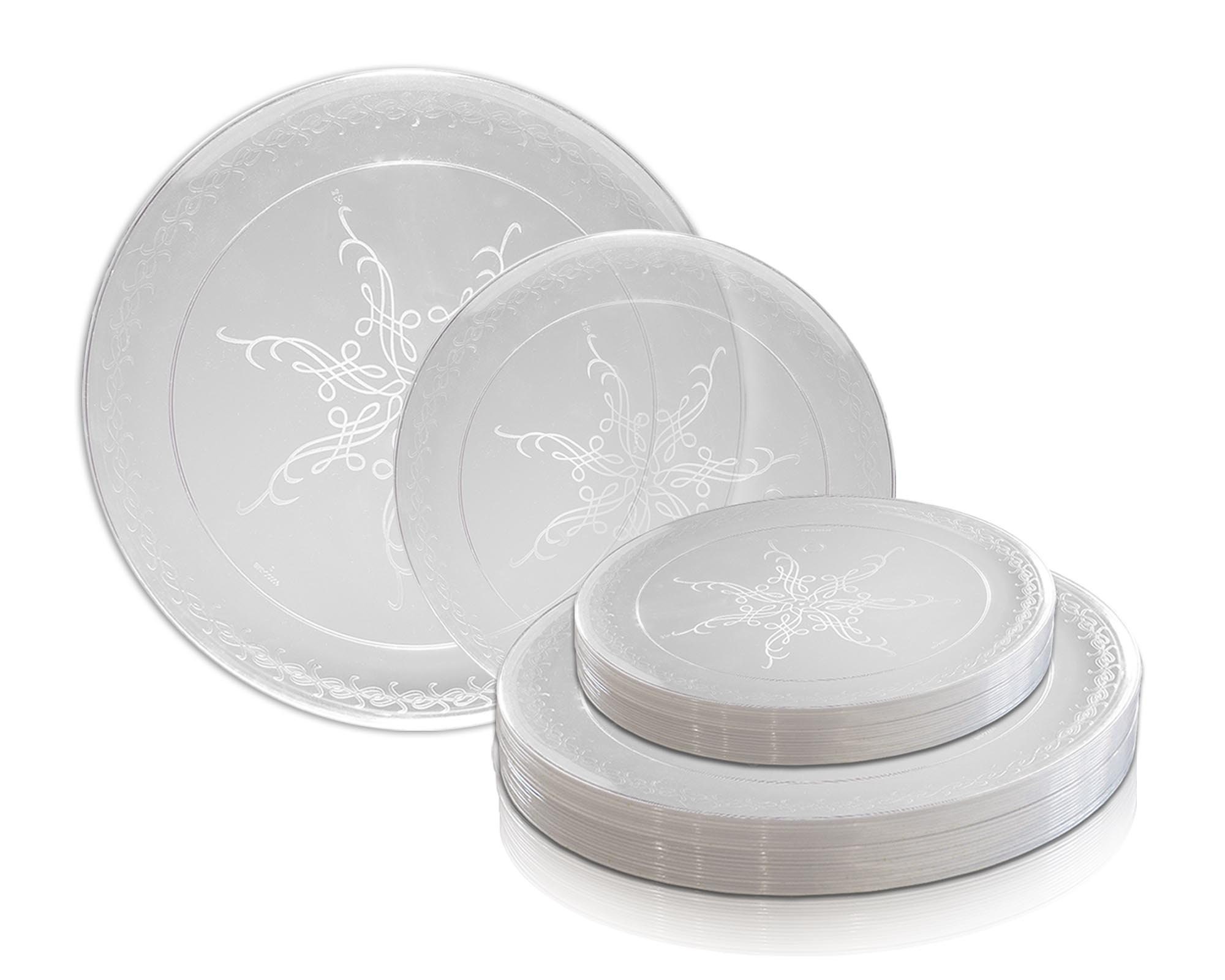 Clear Dinner Plates Buffet Plates Salad Plates or Pastry Etsy