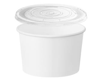 Hot , Cold Cup Tiny, ,12-CT Disposable Black 3-OZ Hot Soup Cups With Lid  ,eco-friendly Recyclable Paper - Etsy