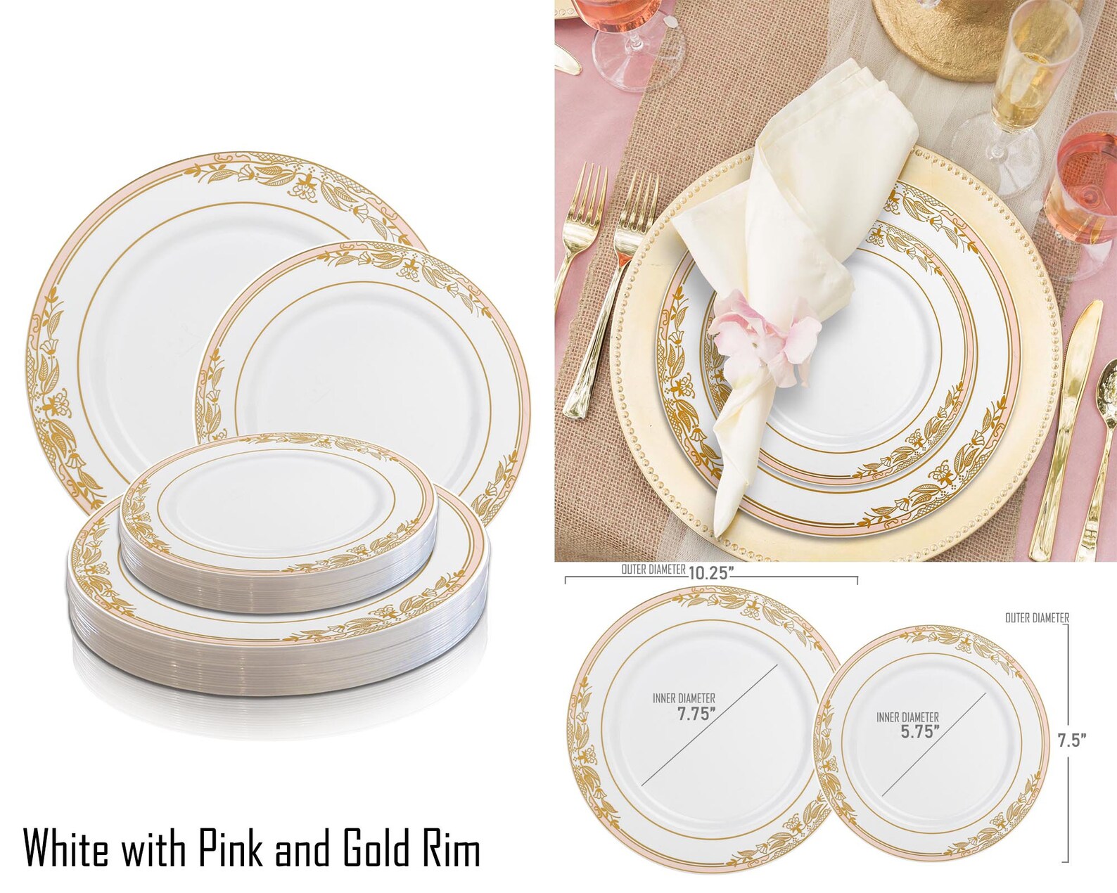 Deluxe Dinner Plates or Salad Plates Vibrant Colors Harmony Etsy