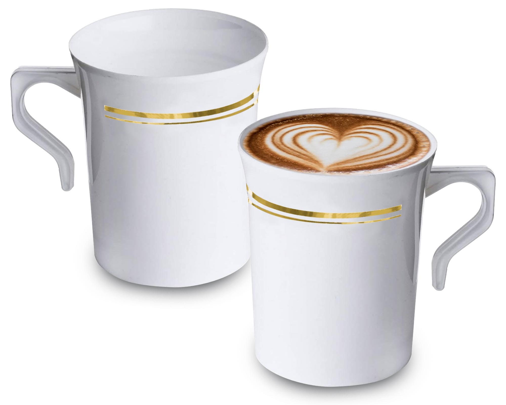 Fancy Round Disposable Coffee Cups Plastic Tea Cup Deluxe Etsy Italia