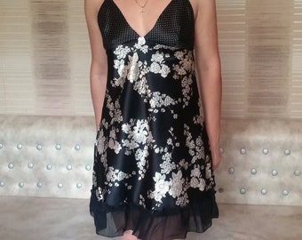 Sexy Vrouwen satijnen Slip Jurk | Bruidsmeisjes cadeau | Verstelbare band korte lengte slip jurk | Nachthemd | bachelorette paties nachtkleding