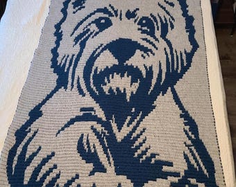 An Ode to Scruffy Overlay Mosaic Crochet Pattern