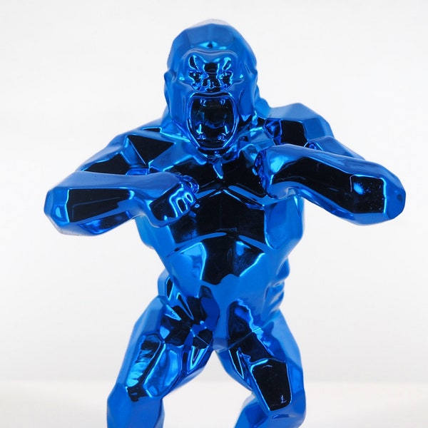 Richard ORLINSKI : Kong Spirit (blue edition) - Sculpture originale