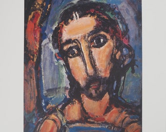 Georges Rouault: Head of Christ - Signed lithograph with certificate