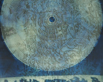 Max ERNST : Naissance d'une Galaxie - Affiche  originale