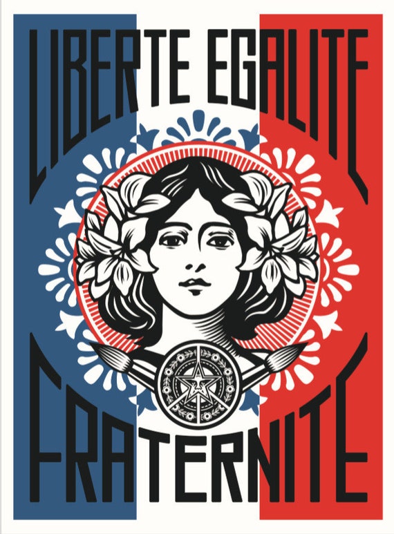Shepard Fairey OBEY Make Art Not War Signed and dated Lithograph