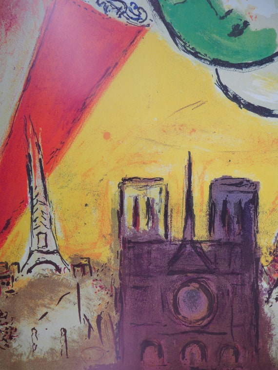 Marc Chagall、La Mariee de Notre-Dame