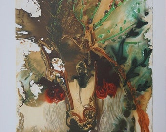 Salvador DALI: The Horses - Bucephalus, signed lithograph - 1983