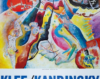 Wassily KANDINSKY: Painting with red spot - Original poster