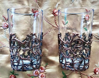Shot Glasses / Copper Shot Glass / Gold Shot Glass / Tequilla Glass / Elegant Shot Glasses / Schnapps Glass / Bachelorette Glass