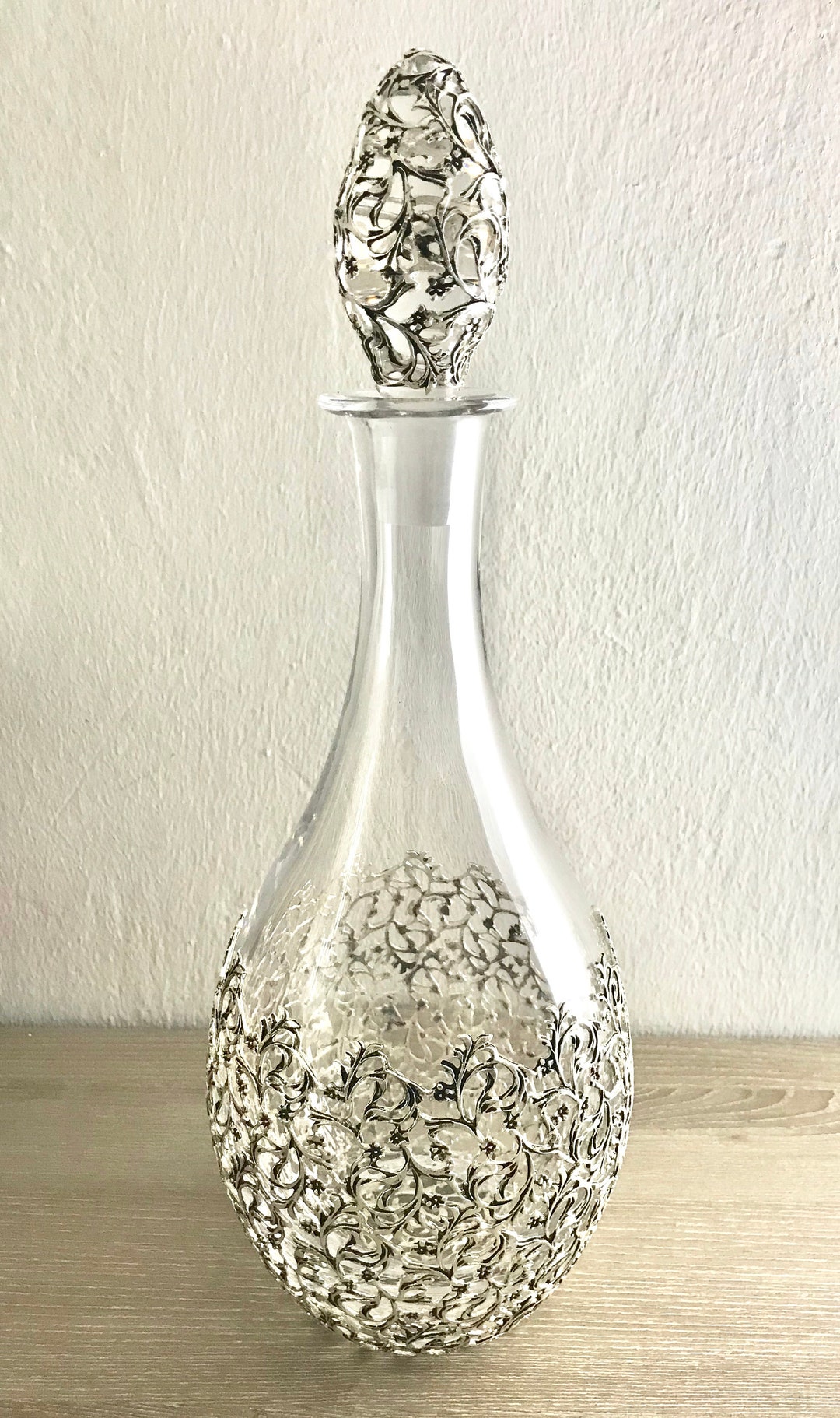 glass wine carafe with gold stopper — Jerry and Julep | Southern Inspired  Paper and Gifts