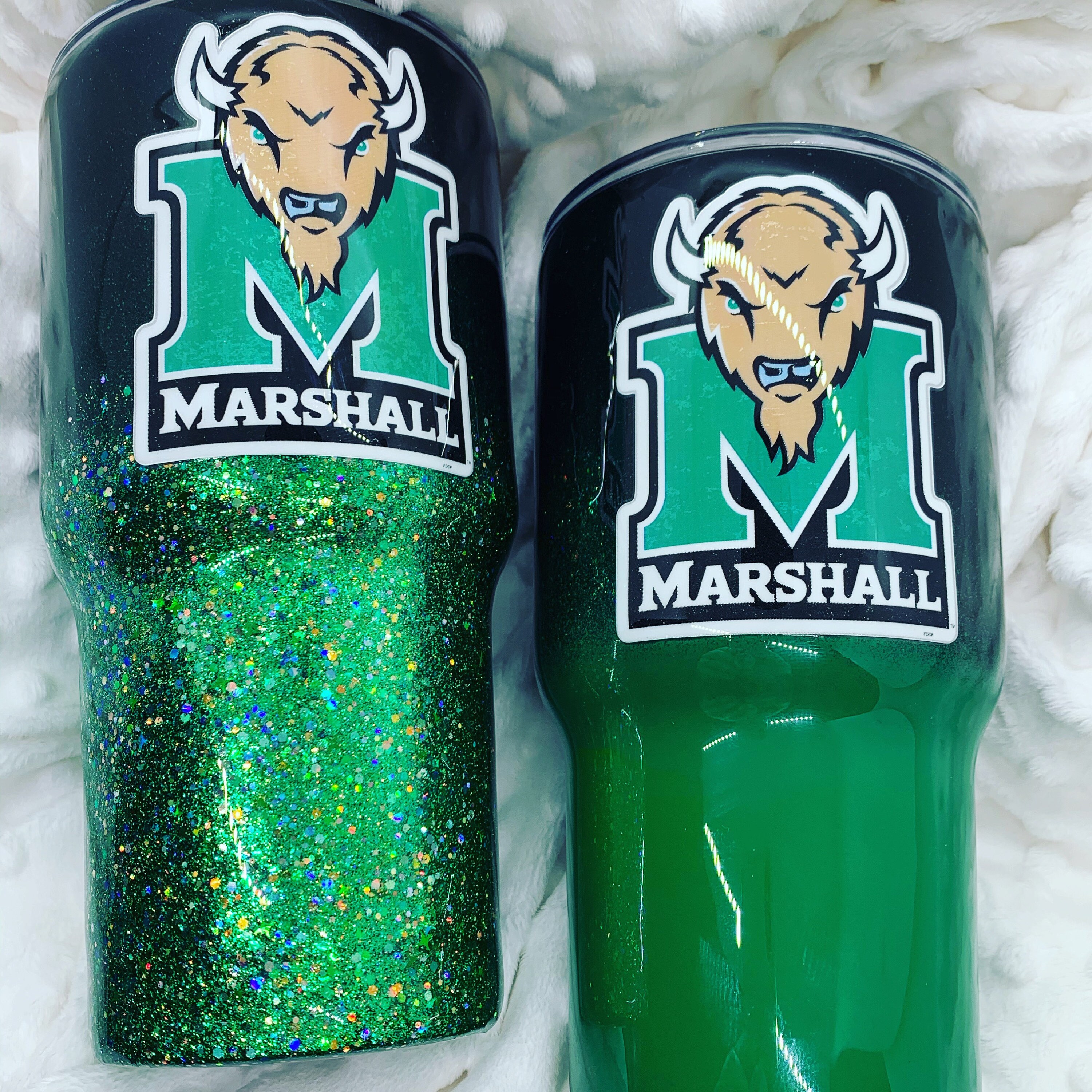 Custom Sports Team Tumbler Glitter Tumbler/school Pride Etsy