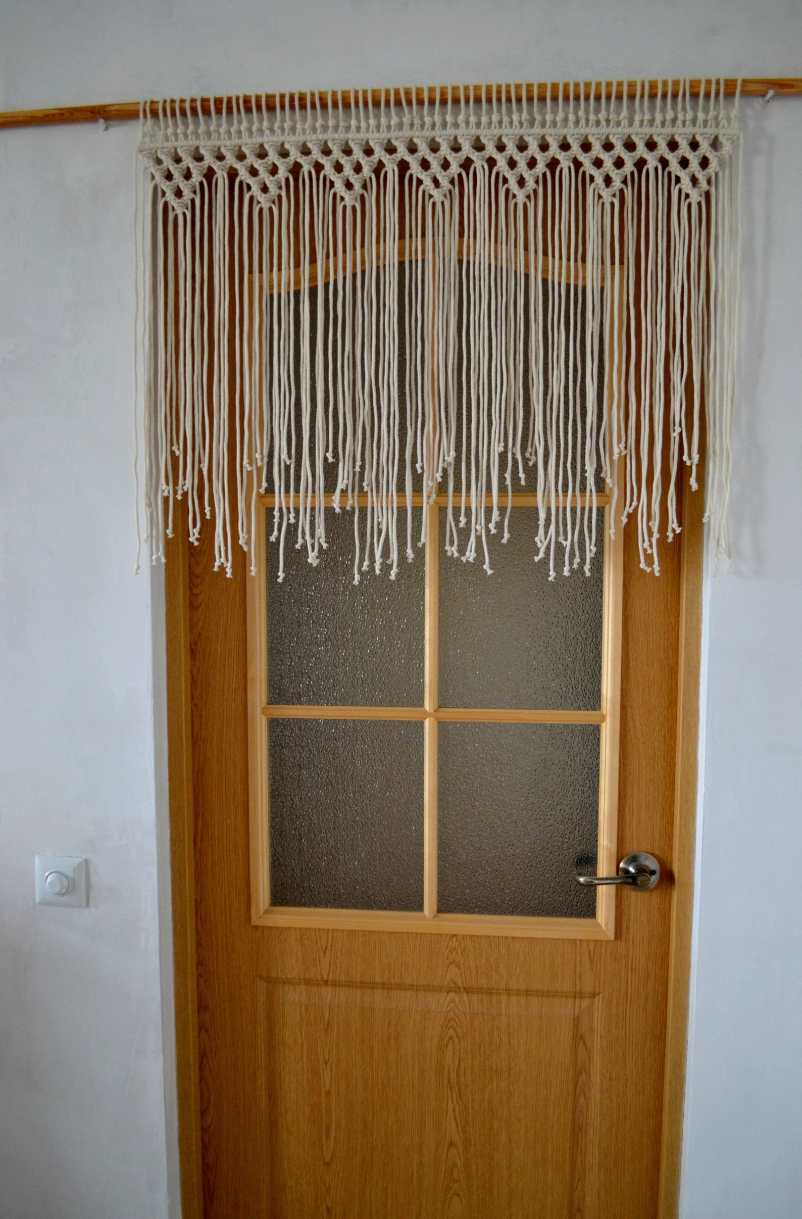 makramee vorhang fenster