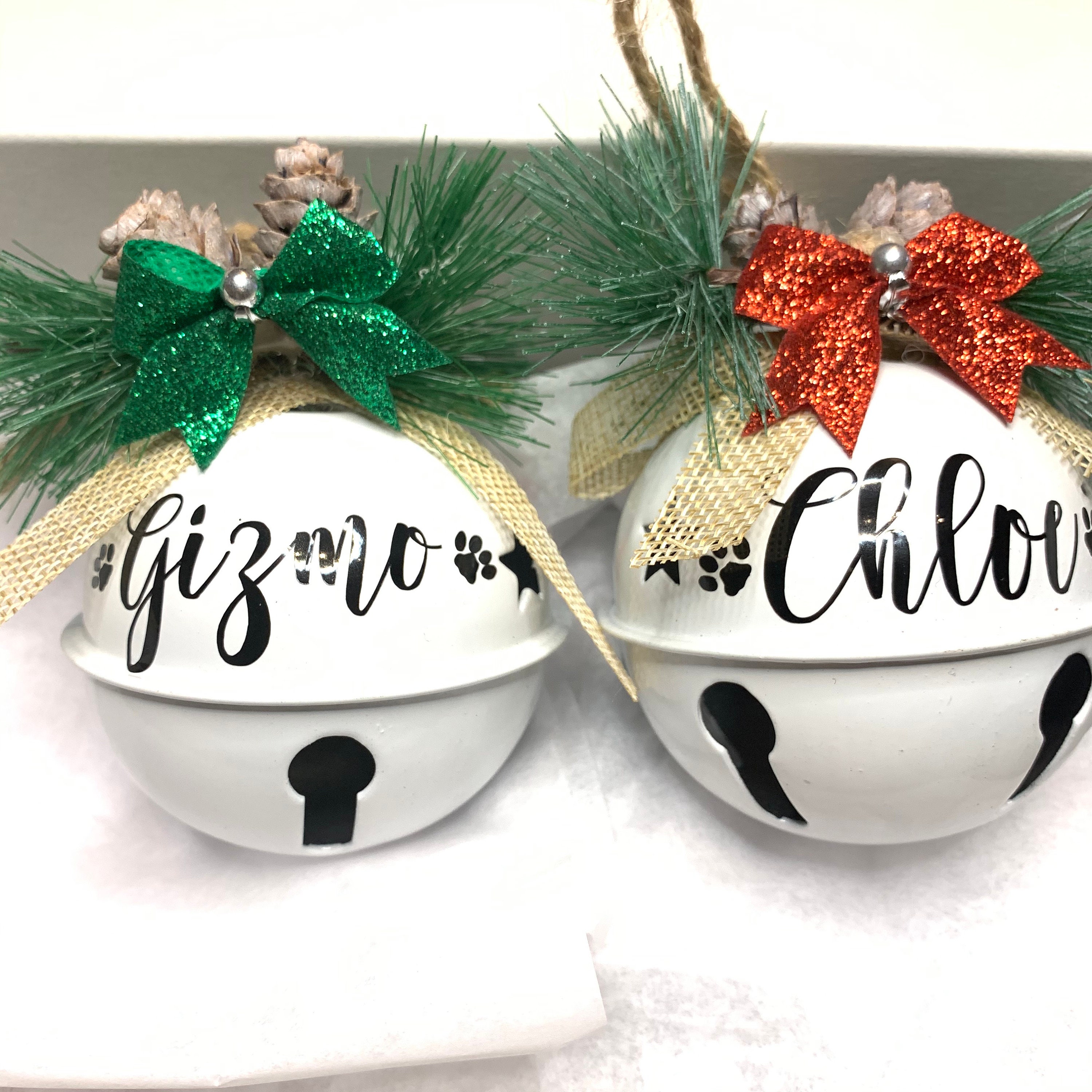 OUR FIRST CHIRSTMAS Giant Jingle Bell Ornament from Salt and Sparkle – The  Boho Depot