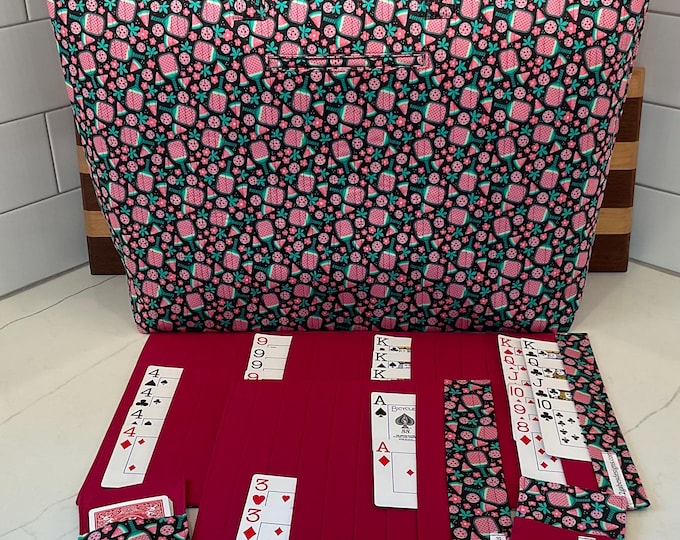 Featured listing image: Steph’s Large Tote All-Card game supply set included (new design mat set)