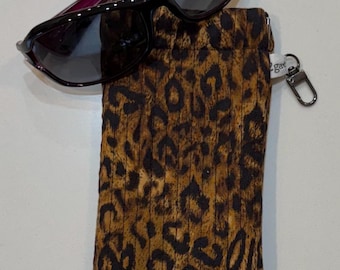 Quilted Sunglasses Case with Flex-Frame closure