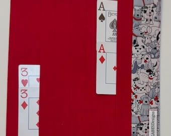 Card Game Organizer Mat: Closed Books, Samba, Canasta