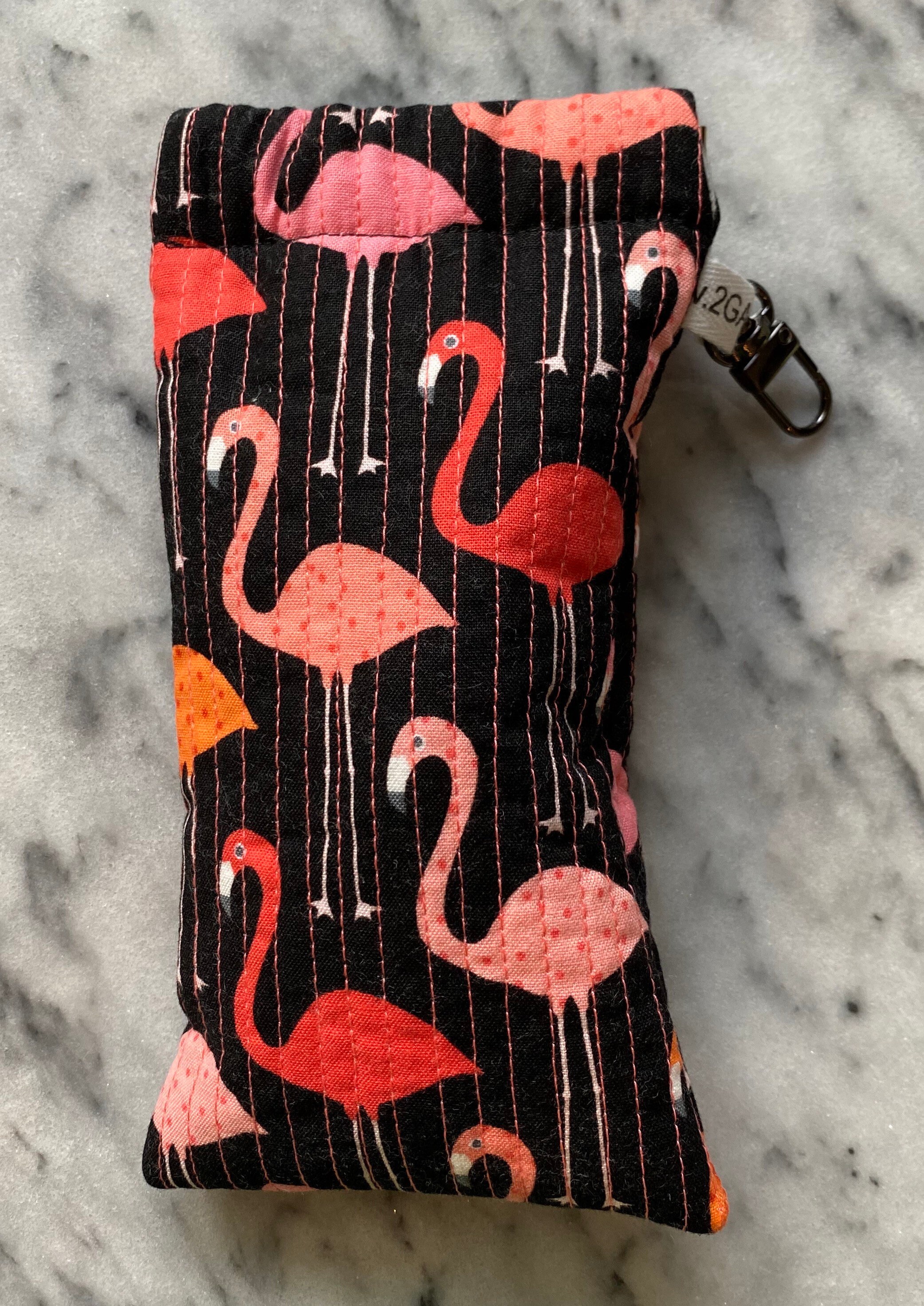 Quilted Sunglasses Case with FlexFrame closure