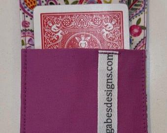 Double-sided Card Holder Pockets for Samba/Queens/One-Eyed Jacks/TriSam/Triple Play etc