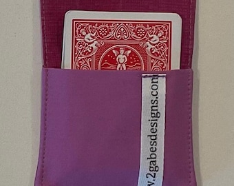 Double-sided Card Holder Pockets for Samba/Queens/One-Eyed Jacks/TriSam/Triple Play etc
