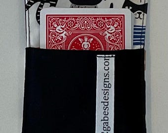 Double-sided Card Holder Pockets for Samba/Queens/One-Eyed Jacks/TriSam/Triple Play etc