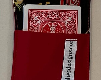 Double-sided Card Holder Pockets for Samba/Queens/One-Eyed Jacks/TriSam/Triple Play etc