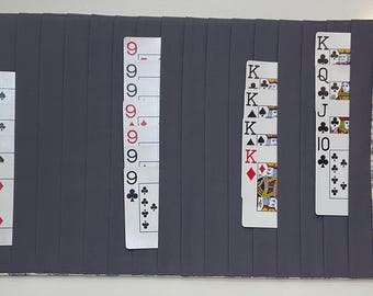 NEW DESIGN-Card Organizer Mat for Samba/Canasta/Triple Play etc...17 slots