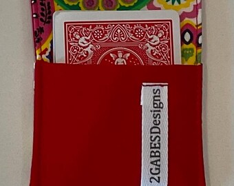 Double-sided Card Holder Pockets for Samba/Queens/One-Eyed Jacks/TriSam/Triple Play etc