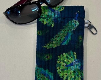 Quilted Sunglasses Case with Flex-Frame closure