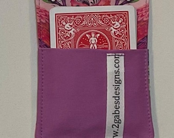 Double-sided Card Holder Pockets for Samba/Queens/One-Eyed Jacks/TriSam/Triple Play etc