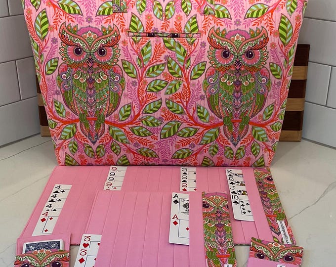 Featured listing image: Steph’s Large Tote All-Card game supply set included (new design mat set)