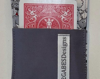 Double-sided Card Holder Pockets for Samba/Queens/One-Eyed Jacks/TriSam/Triple Play etc
