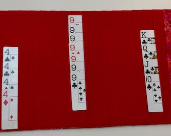 Card Organizer Mat for Samba/Canasta/Triple Play etc...