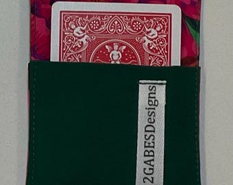 Double-sided Card Holder Pockets for Samba/Queens/One-Eyed Jacks/TriSam/Triple Play etc
