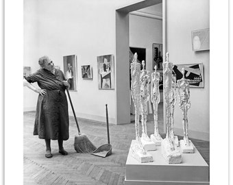 Sculptures by Alberto Giacometti, 1956