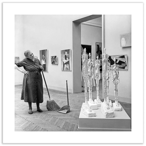 Sculptures d'Alberto Giacometti, 1956