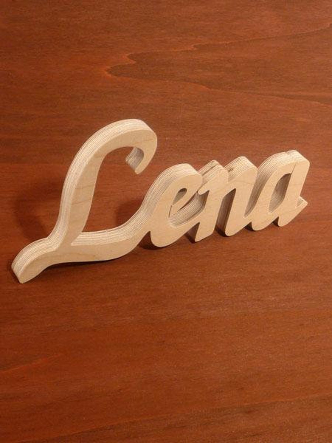 XXL Name Sign to Stand up Wooden Letter Lettering Wood Name Etsy