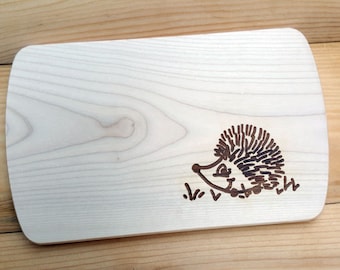 Breakfast board hedgehog