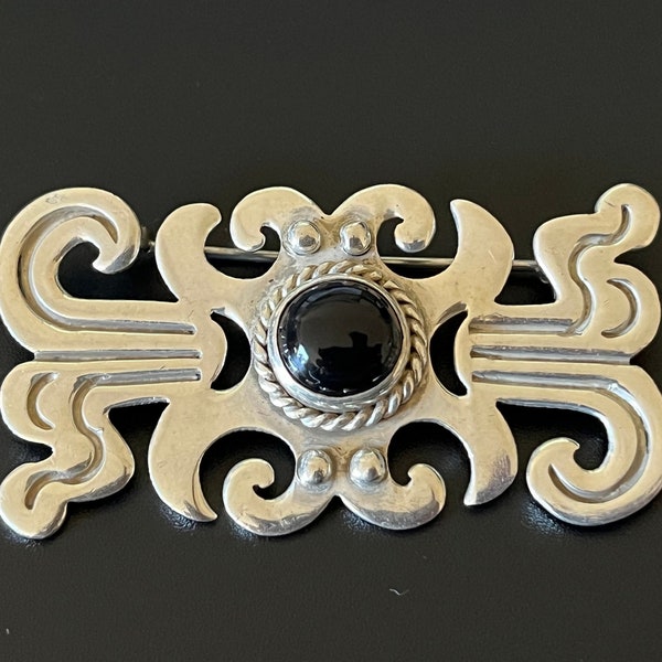 Emma Melendez Taxco Brooch