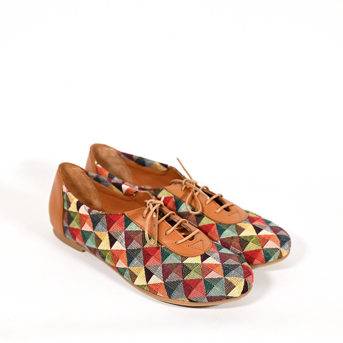 Colorful oxford shoes sale