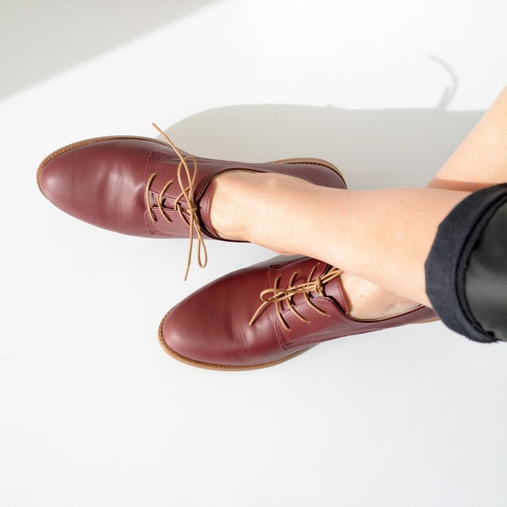 Navy lace up shoes womens sales